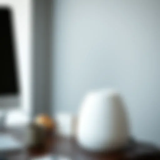 Stylish Design of USB-Powered Humidifiers Elegant USB-powered humidifier on a desk