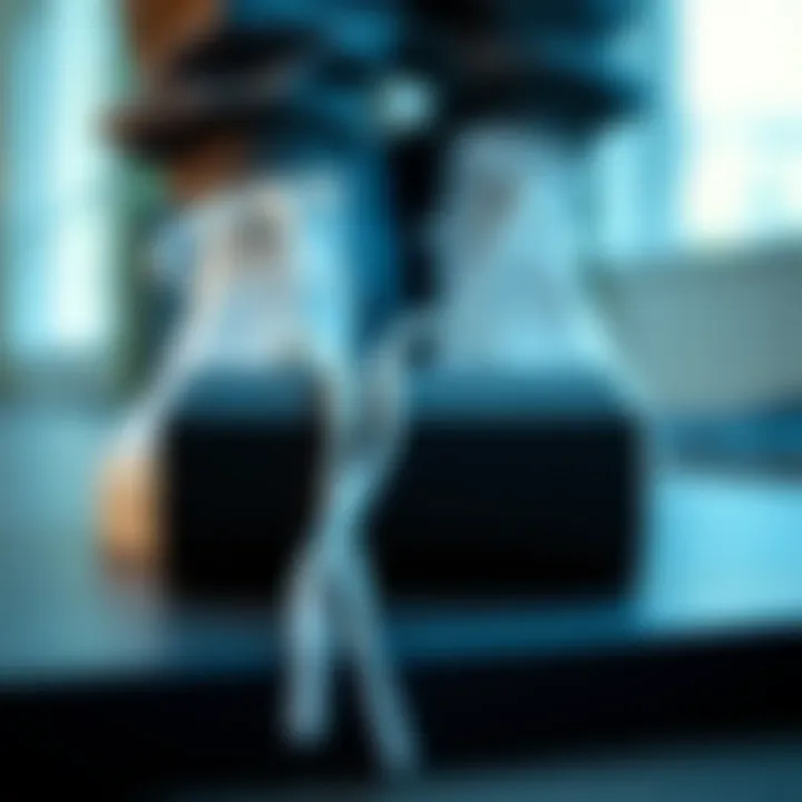 Eco-friendly packaging showcasing sustainable extra long white shoelaces