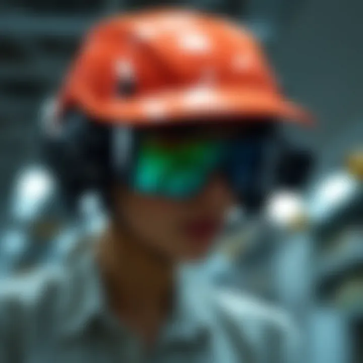 Sustainable visor glare shield production