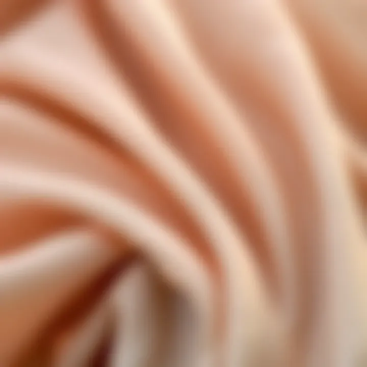 Close-up of sustainable fabric used in Fullbeauty dresses