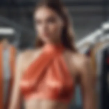 Sustainable Fashion: Halter Garments A stylish presentation of sustainable halter garments