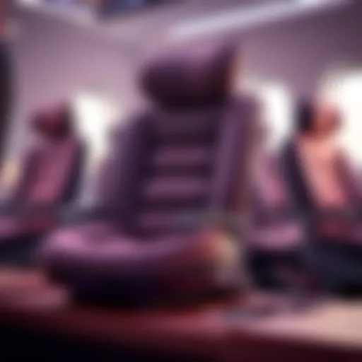 Innovative design of heavy duty inflatable seat cushions showcasing ergonomic features