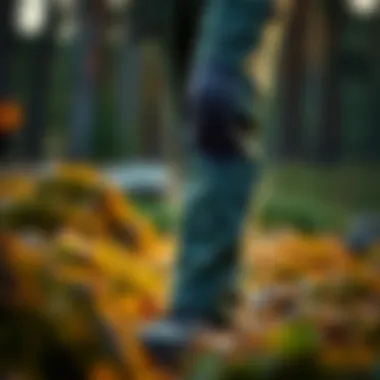 Sustainable fabric composition of hiking apparel