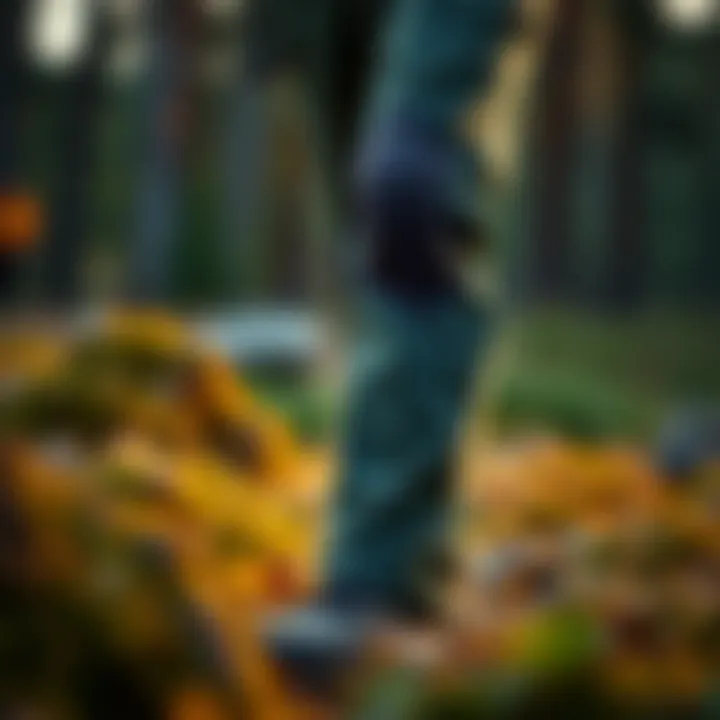 Sustainable fabric composition of hiking apparel