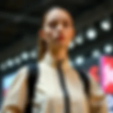 showing diverse applications of hook and loop strips in fashion