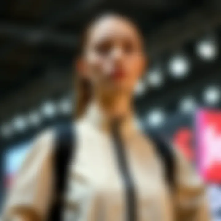 showing diverse applications of hook and loop strips in fashion