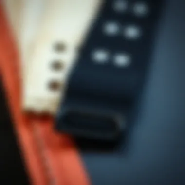 Understanding the Materials Behind Hook and Loop Strips Components of hook and loop strips showcasing material composition