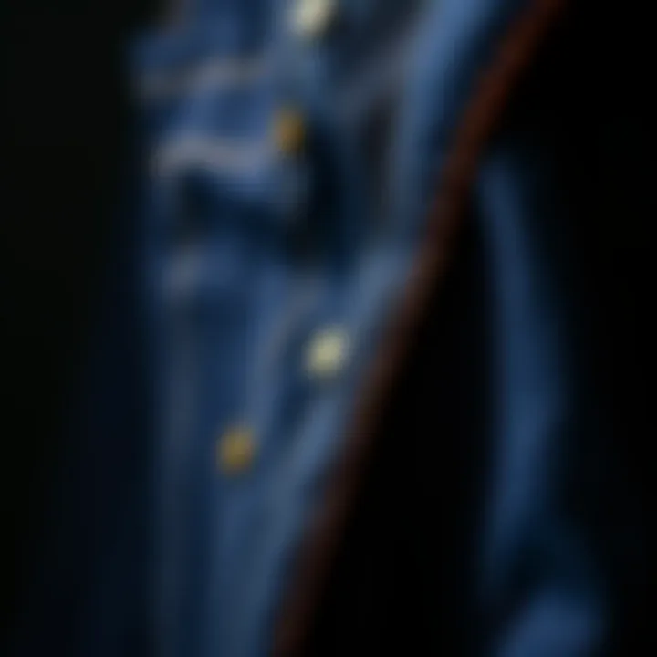 A close-up of a fabric piece with intricate stitching repairs