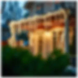 Elegant display of LED solar icicle lights enhancing outdoor decor