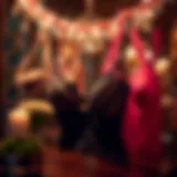 The Allure of Lingerie in Celebrations Elegant lingerie display for a bachelorette party