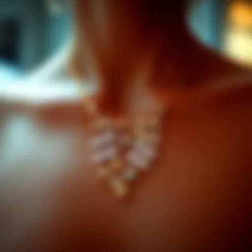 Elegant necklace featuring the phrase 'I love you' in multiple languages