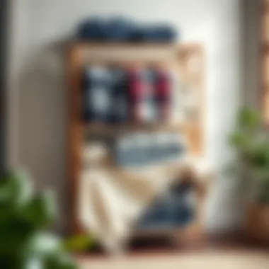 Innovative blanket organizer design