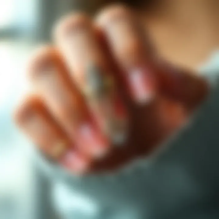 Elegant Nail Clip Design Elegant nail clip showcasing its design and functionality