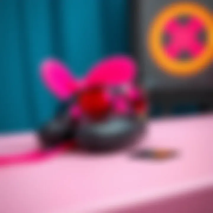 Vibrant fashion accessories inspired by the 80s