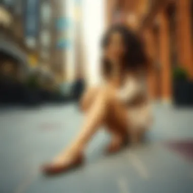 Stylish Outfit with Pointed Toe Flats Fashionable outfit paired with pointed toe wide width flats