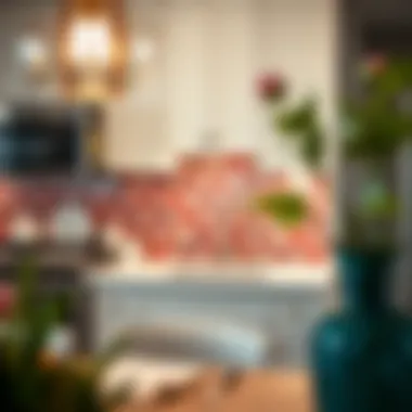 Step-by-step visual guide to installing peel and stick backsplash