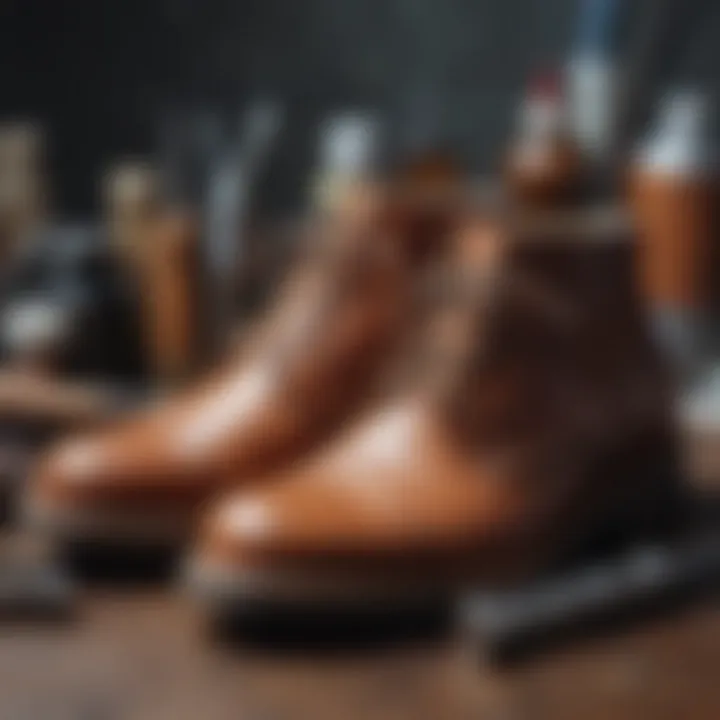 Tools and materials needed for effective shoe repair