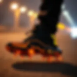 Innovative footwear technology concept