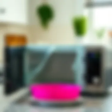 Durable silicone microwave splatter cover in various colors