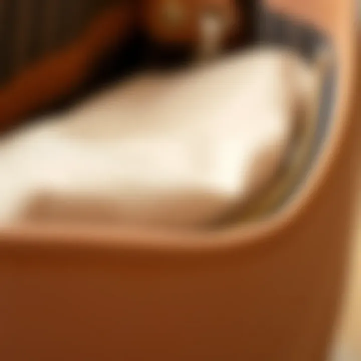 Close-up of materials used in Simply Tote Insert construction