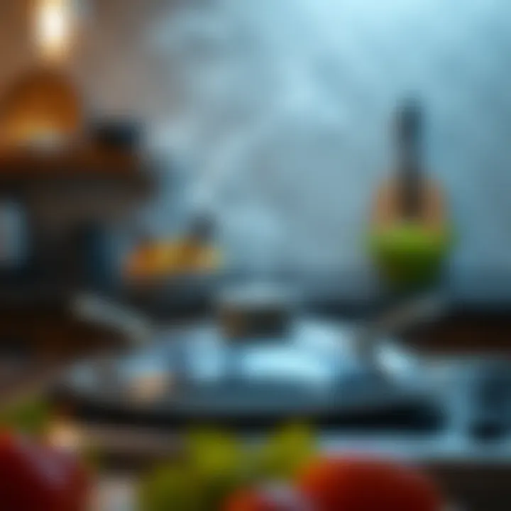 Innovative steam lid design for flat top cooking