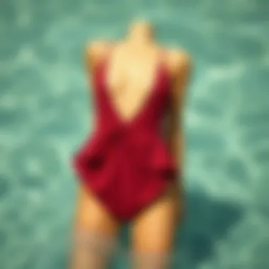 Sustainable fabrics used in modern swimsuit designs