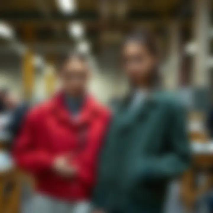 Sustainable practices in the production of jackets