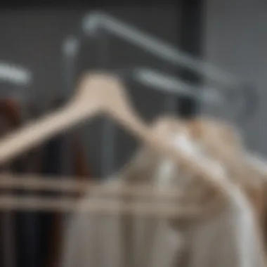 Materials used in the production of adhesive coat hangers emphasizing sustainability