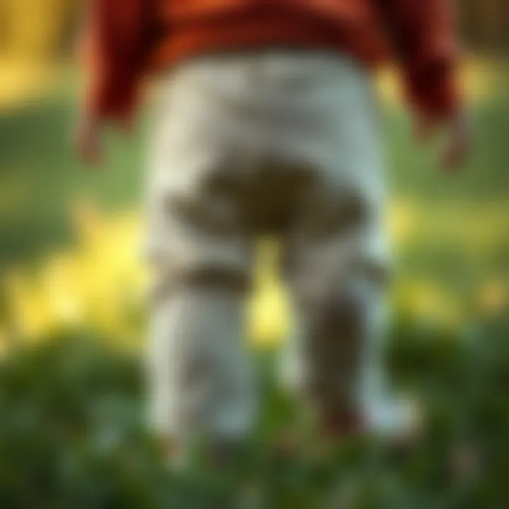 Sustainable materials used in infant pants