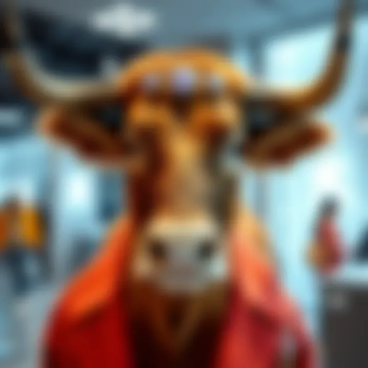 Stylish display of Swarovski Ox items in a modern fashion setting