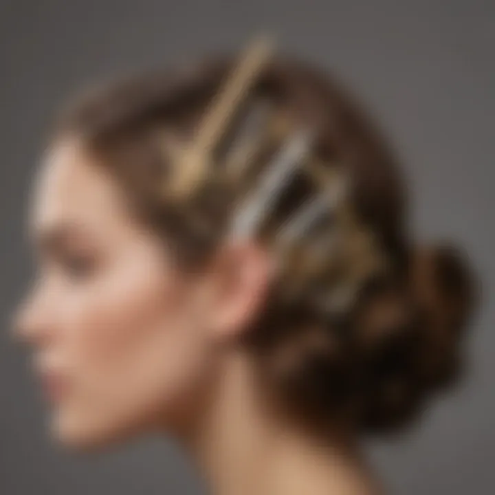 Sustainable hair accessory choices in modern fashion.