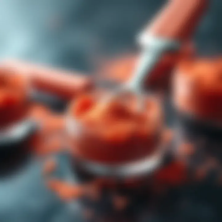 Ingredients and formulation details of glitter dip powder