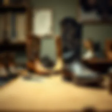 Historical Techniques in Boot Printing Historical evolution of boot printing techniques showcased through various designs