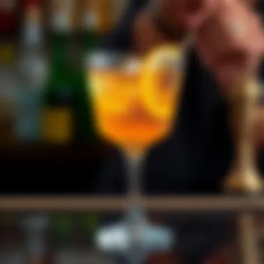 Perfectly Stirred: The Cocktail Experience Cocktail glass featuring a perfectly stirred beverage