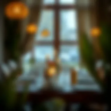 Creating an Inviting Dining Atmosphere A well-curated table setting for an informal dining experience