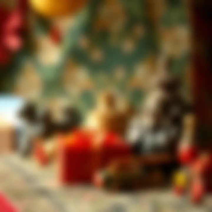 Diverse cultural artifacts representing various traditions