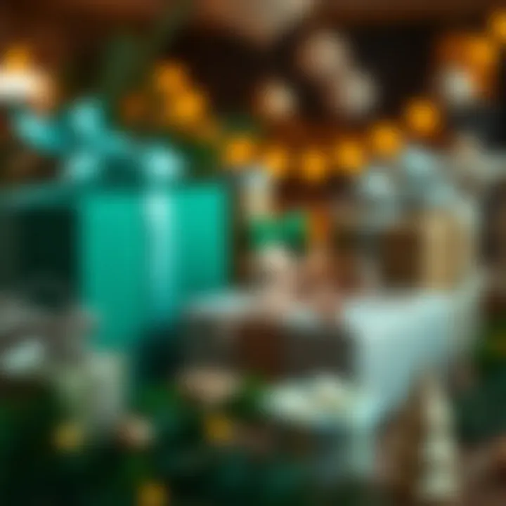 Eco-friendly gift options displayed beautifully