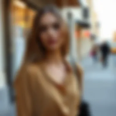 Effortless Chic for Casual Outings Casual styling of silk pants for informal gatherings