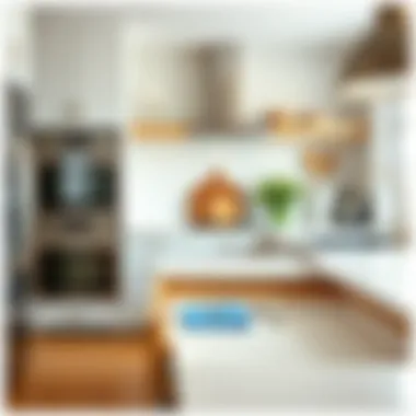 Elevate Your Kitchen Aesthetics with Plastic Drawer Liners Stylish plastic drawer liner in a modern kitchen setting