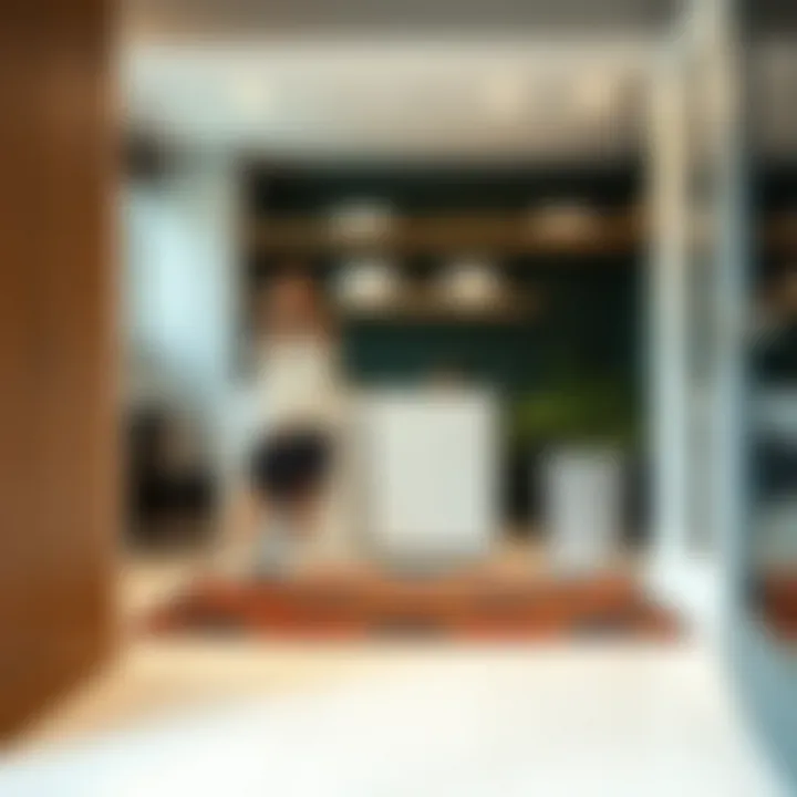 Different styles of laundry room door mats