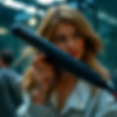 Safety features highlighted in a modern hair straightener