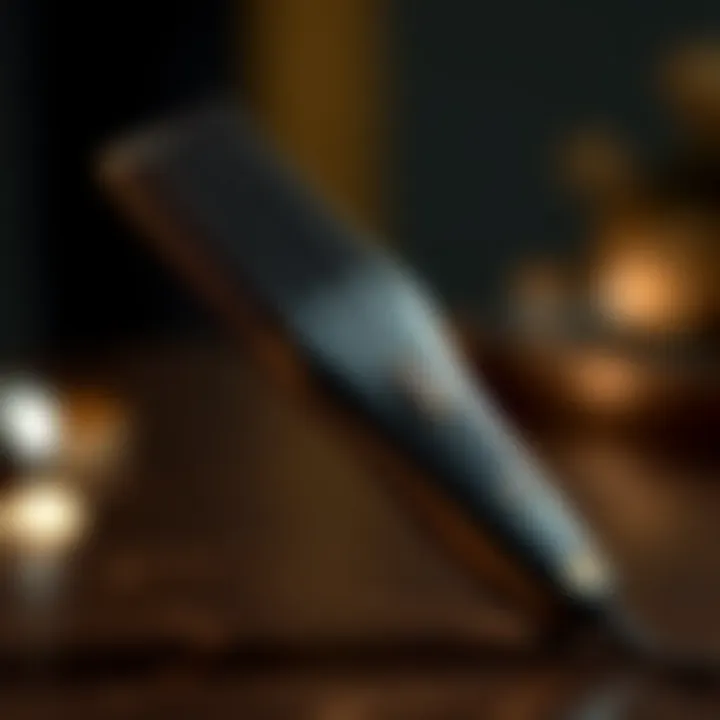 Sleek Design of the Flat Iron Comb Elegant flat iron comb showcasing sleek design and innovative features.