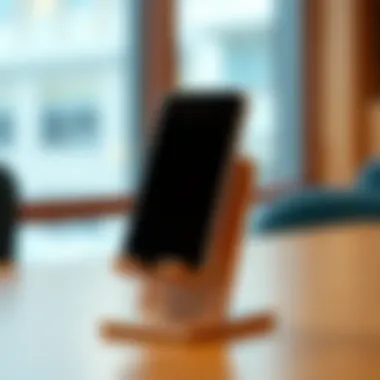 Ergonomic Benefits of Folding Phone Holders Ergonomic design of a foldable phone holder