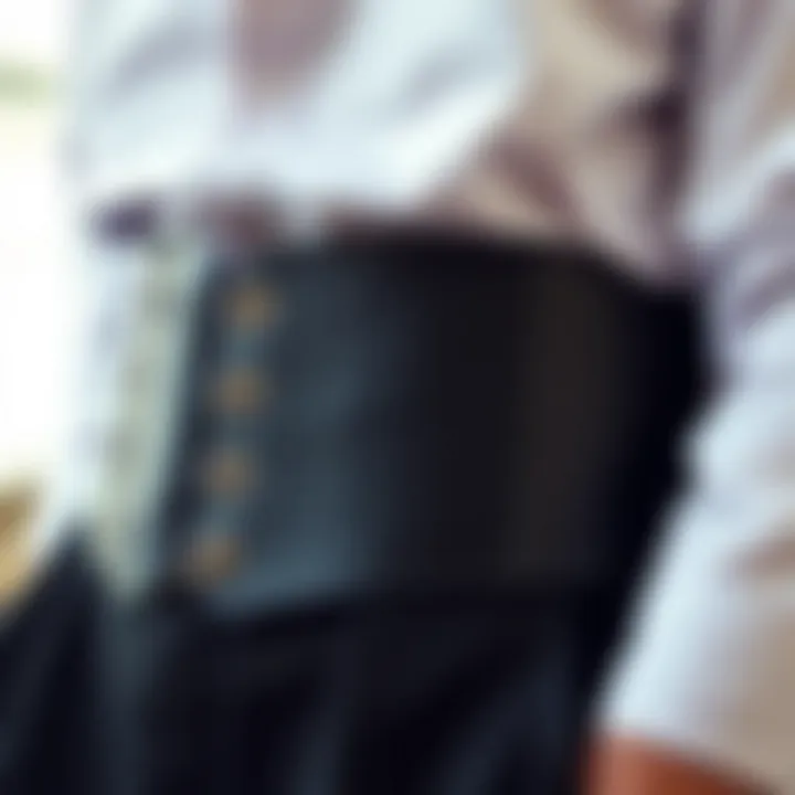 Different materials used in cincher construction