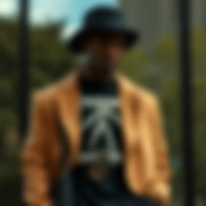 Fashionable outfit styled with a cincher