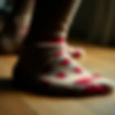 Sock Maintenance Tips Care instructions for sock maintenance illustrated with helpful visuals