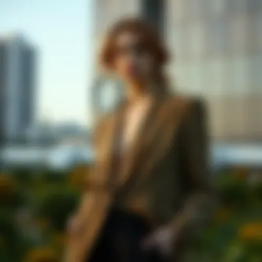 Sustainable fashion elements in the Missguided blazer design