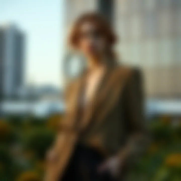 Sustainable fashion elements in the Missguided blazer design