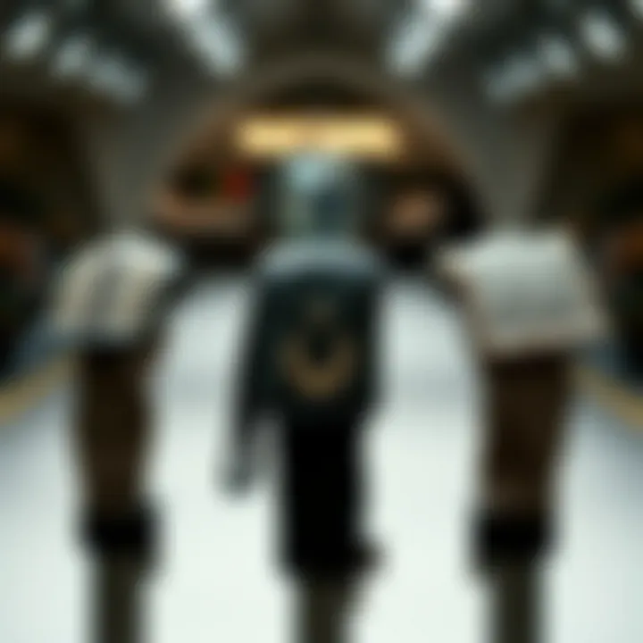 An elegant display of various sleeve holders showcasing their diversity in design.