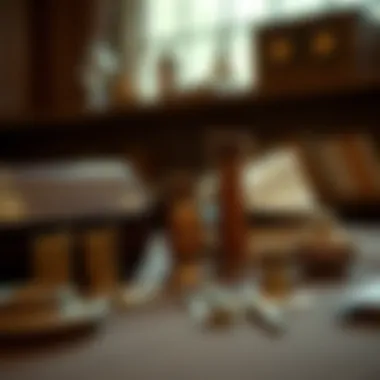 Historical artifacts illustrating the evolution of sleeve holders in fashion.